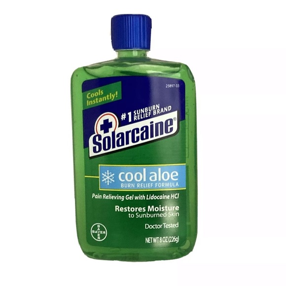 Bayer Other Solarcaine Cool Aloe Burn Relief Gel 8oz Relief For